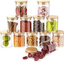 Glass jars set for sale  CHINNOR