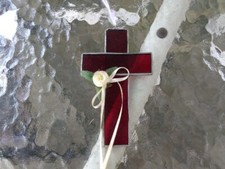 Stained glass cross for sale  Manchester