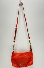 Usado, Bolsa tiracolo Michael Kors Weston couro laranja borla corrente comprar usado  Enviando para Brazil