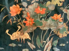 Vintage linen curtains for sale  KELSO