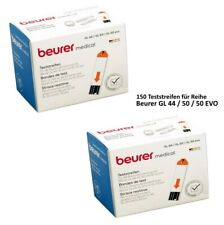 Tiras de Ensayo 150 X Beurer Gl 44/50 Stix Bz Teste Blutzucker-Test Durable comprar usado  Enviando para Brazil