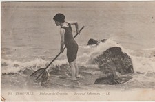 Cpa trouville pêcheuse d'occasion  Monthureux-sur-Saône