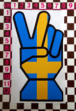 Swedish sign sticker for sale  BEWDLEY