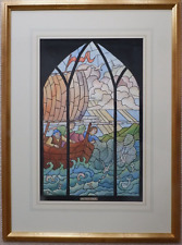 Large stained glass for sale  LUDLOW