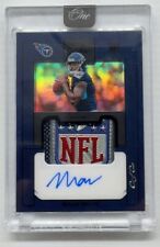 2022 Panini One Malik Willis Black Rookie NFL Shield Patch autografado #1/1 Titans comprar usado  Enviando para Brazil