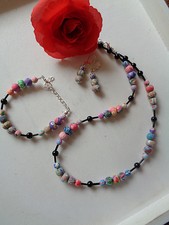 Schmuckset halskette armband gebraucht kaufen  Hennigsdorf