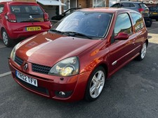 2002 renault clio for sale  MELTON MOWBRAY