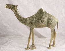 Brass camel ornament for sale  CAMELFORD