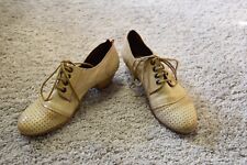 Pakros lederschuhe beige gebraucht kaufen  Happurg
