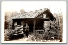 Usado, Cartão postal | Foto real Old Man's Cave Forest Ranger Cabin, Cruz Vermelha Americana comprar usado  Enviando para Brazil