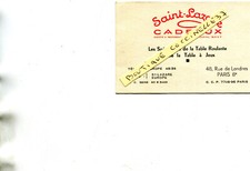 Saint lazarus pub d'occasion  Expédié en Belgium