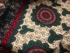 Tissu africain rosaces d'occasion  La Rochelle