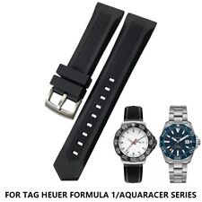 Cinturino orologio in silicone 19 20 21 22 mm per strumenti Tag Heuer Carrera... comprar usado  Enviando para Brazil