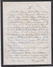 1870 faire part d'occasion  Toulouse-