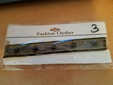 Halskette schwarz fashion gebraucht kaufen  Lützelbach