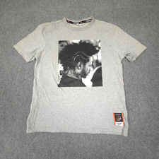 Camisa Reebok Masculina Cinza Médio Allen Iverson Tranças Manga Curta Algodão Tamanho M comprar usado  Enviando para Brazil