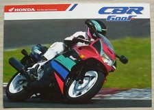 Folheto de vendas de motocicletas Honda CBR600F c1990? Ref 2C023G-E-K:CBR600F, usado comprar usado  Enviando para Brazil