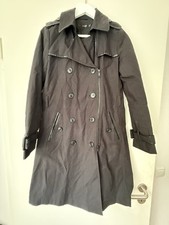 Schwarzer trenchcoat marke gebraucht kaufen  Stahnsdorf