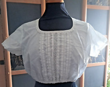 Dirndlbluse spitze weiß gebraucht kaufen  Bassenheim Kettig, St.Sebastian