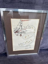 Unusual framed contempory for sale  LEVEN