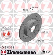 Zimmermann bremsscheibe hinten gebraucht kaufen  Görlitz