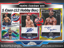 Caio Borralho 2025 Topps CHROME UFC 1 Estojo (12 Hobby Box) Player Break#6 comprar usado  Enviando para Brazil