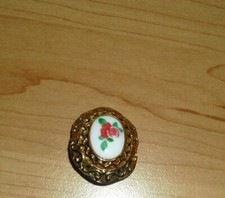 Vintage brosche porzellan gebraucht kaufen  Landstuhl
