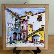 Portugal tile trivet for sale  Waldoboro