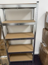 Tier metal shelving for sale  LONDON