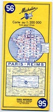 Ancienne carte michelin d'occasion  Chartres-de-Bretagne