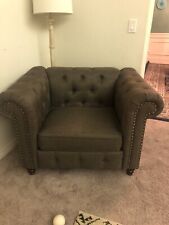 Gorgeous tufted chesterfield d'occasion  Expédié en Belgium