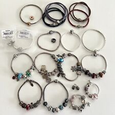 323+ Gramas Pandora 925 Pulseiras Esterlina Pingente O e 60+ Berloques LOTE Mais Extras, usado comprar usado  Enviando para Brazil