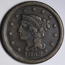 1853 braided hair for sale  Oostburg