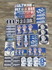 Schalke aufkleber 46x gebraucht kaufen  Deutschland