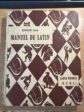 Manuel latin liber d'occasion  Bordeaux-