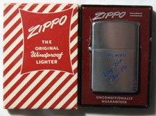 vintage zippo advertising lighter for sale  Kill Devil Hills