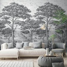 Wallpaper mural black for sale  STAFFORD