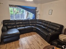 Corner sofa black for sale  HEMEL HEMPSTEAD