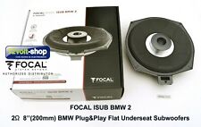 Usado, Subwoofers FOCAL ISUB BMW 2 Plug&Play 8" (200mm) BMW Upgrade, 2Ω, um par (2 peças) comprar usado  Enviando para Brazil