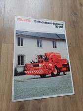 Prospectus tracteur moissonneu d'occasion  Lys-lez-Lannoy