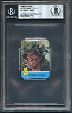 Chevy Chase #9 autógrafo assinado 1988 Hostess Hot Summer Flicks ROOKIE BAS Slab comprar usado  Enviando para Brazil