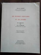 Livre poteries populaires d'occasion  Bourg