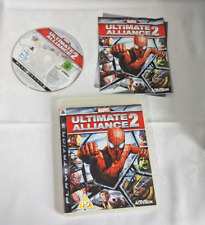 MARVEL Ultimate Alliance 2 RARO Coop Spiderman Sony Playstation 3 PS3 Completo comprar usado  Enviando para Brazil