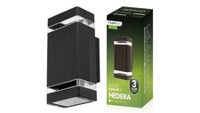 Lampa Ogrodowa Kinkiet góra dół GU10 Czarny HEDERA LUMILED, używany na sprzedaż  PL