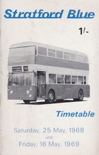 Stratford blue bus for sale  WATFORD