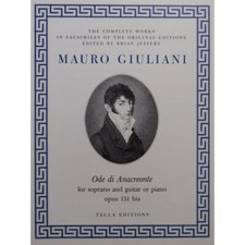 Giuliani mauro ode d'occasion  Blois