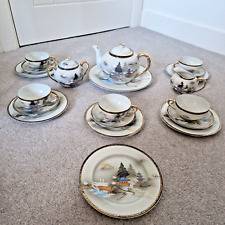 Stunning antique kutani for sale  BIDEFORD