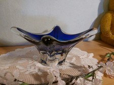 Blaue glasschale gebraucht kaufen  Halberstadt-Umland