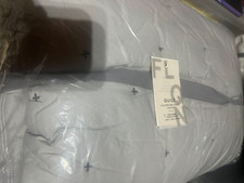 Usado, Colcha Oxford West Elm cinza queen completa Nova comprar usado  Enviando para Brazil