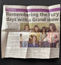 Newspaper clipping signed for sale  HULL